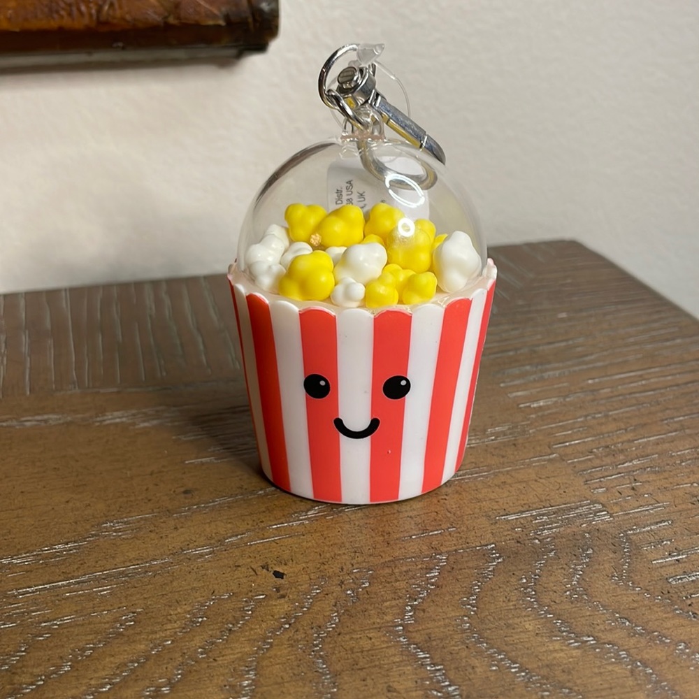 popcorn hand sanitizer holder
